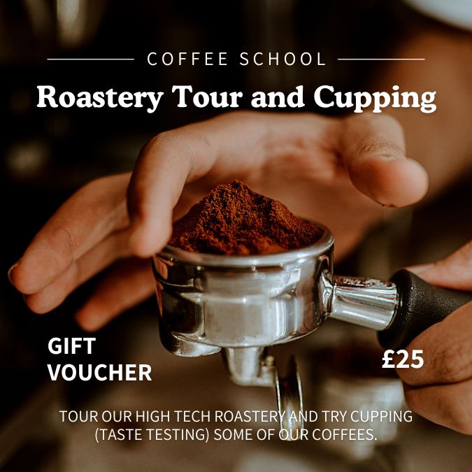 coffee school roastery tour voucher