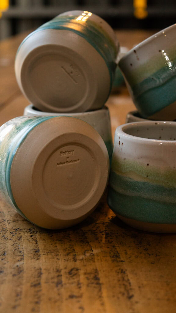 Handmade Stoneware Tumbler - Image 4