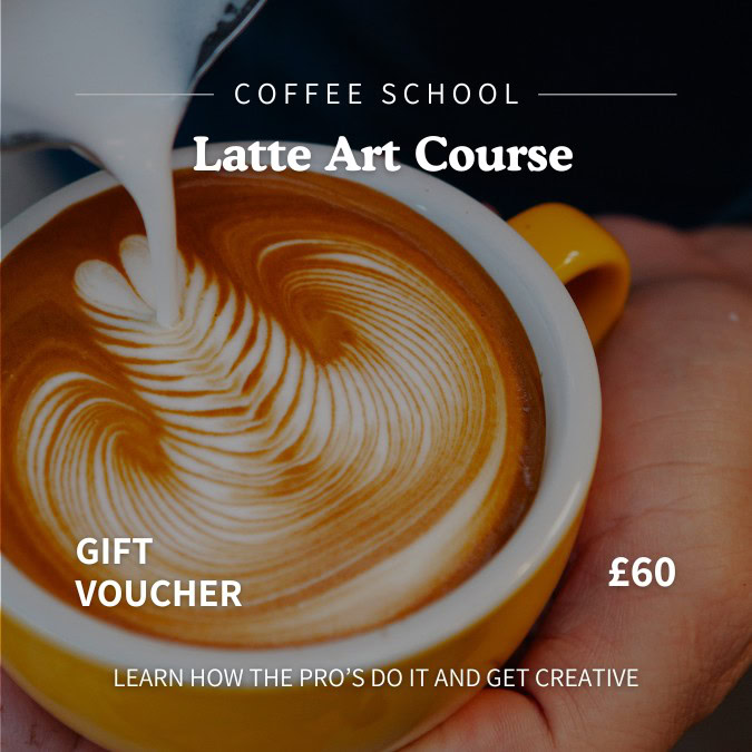 latte art course voucher