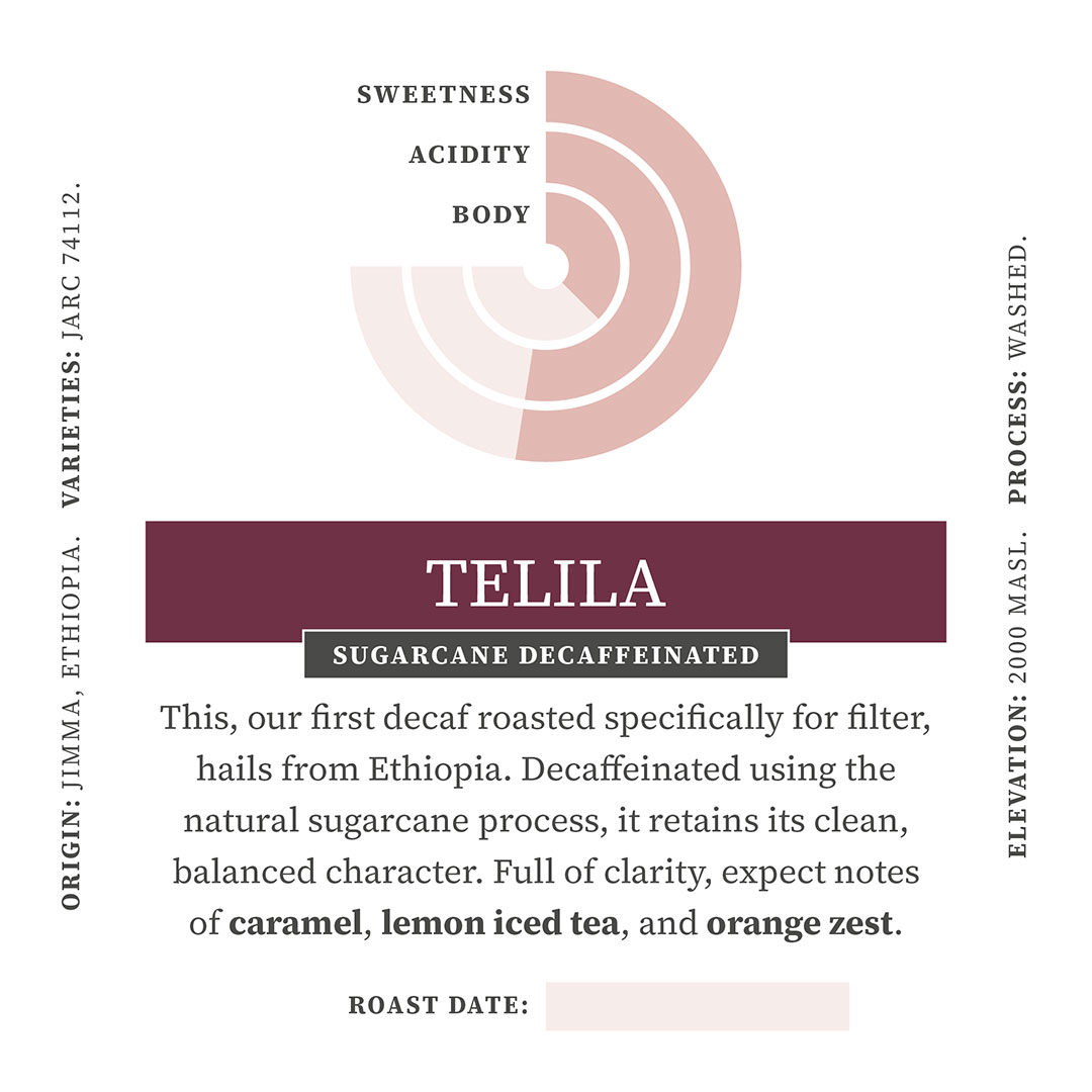 Telila - Sugarcane Decaf - Image 2