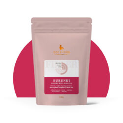 Doe & Fawn Burundi coffee bag 250g pink packaging